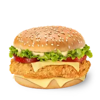 Биг Чикен Бургер Чесночно-сливочный